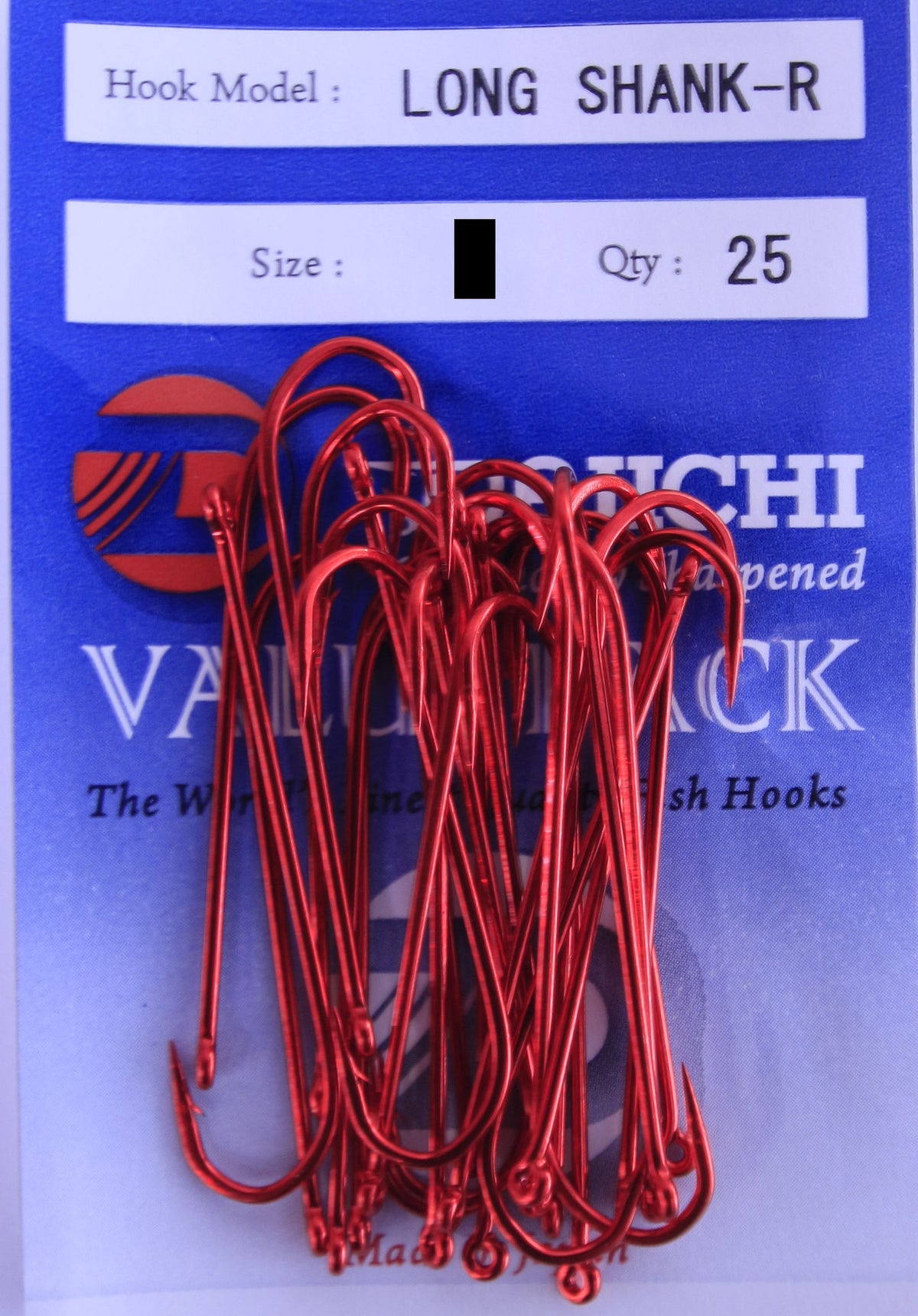 Shop Daiichi Long Shank-R Hook Value Pack - Size 8, 25 Pieces